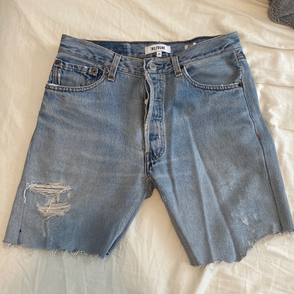 ReDone Levi’s Cut Off Jean Shorts